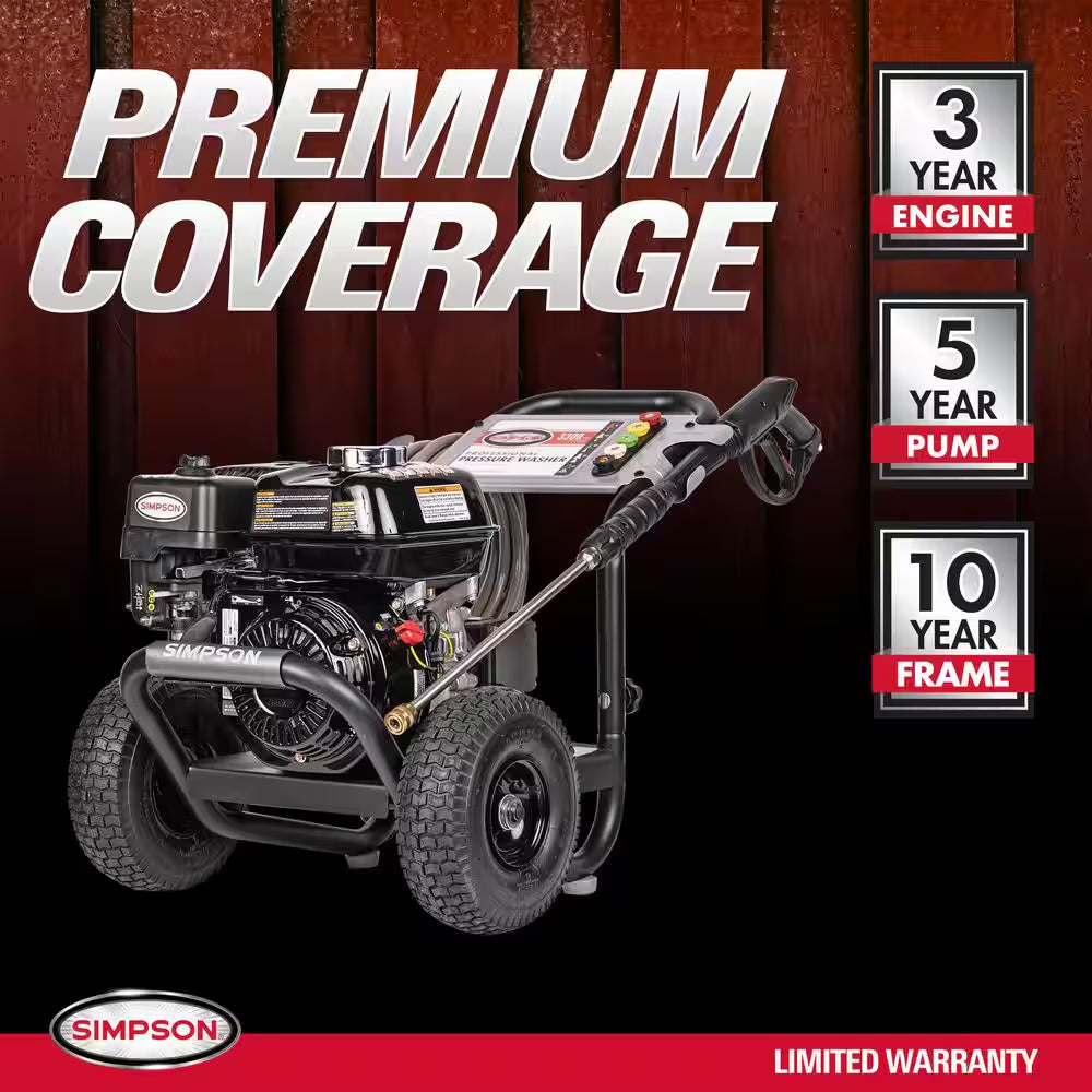 3300 PSI of Pure Power: The Hulk of Pressure Washers with a Honda Heartbeat!