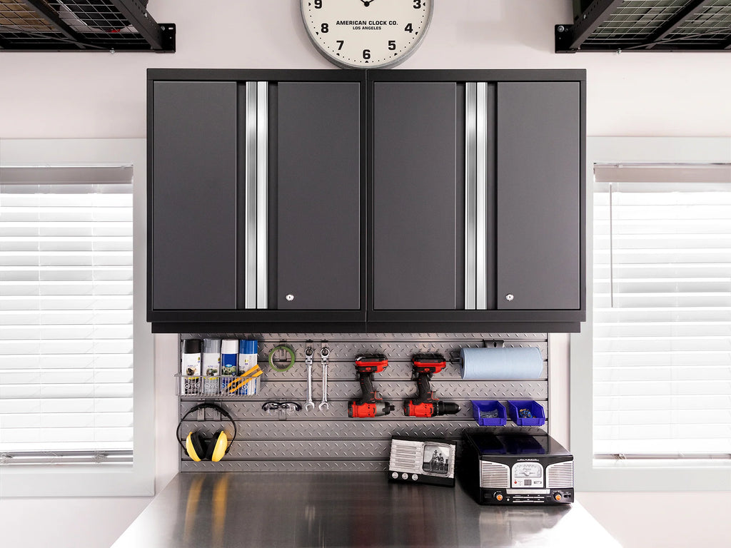 Pro Series 12PC Garage Cabinetry Set · 18-Gauge Steel · Fully-Welded · 184" W X 24" D X 84.75" H