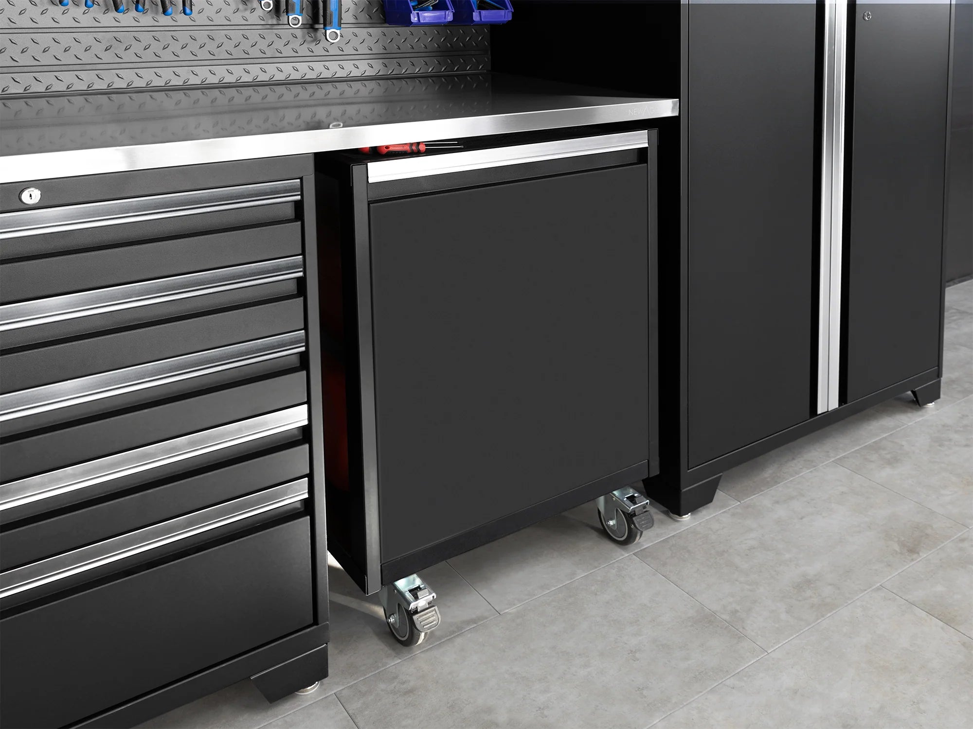 Pro Series 12PC Garage Cabinetry Set · 18-Gauge Steel · Fully-Welded · 184" W X 24" D X 84.75" H