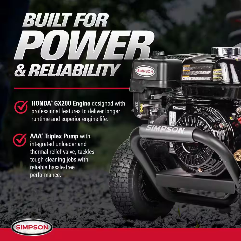 3300 PSI of Pure Power: The Hulk of Pressure Washers with a Honda Heartbeat!