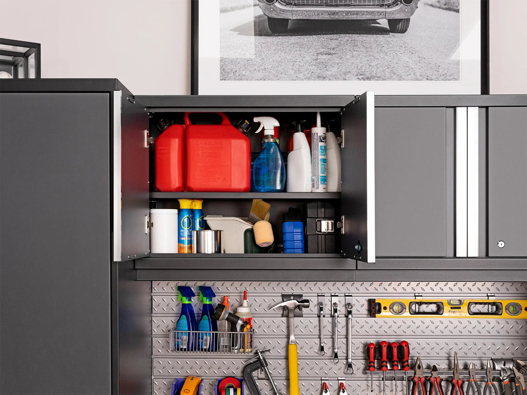 Pro Series 12PC Garage Cabinetry Set · 18-Gauge Steel · Fully-Welded · 184" W X 24" D X 84.75" H