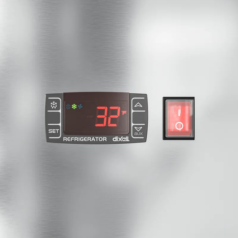 33" 47 Cubic Feet Smudge-Resistant Refrigerator