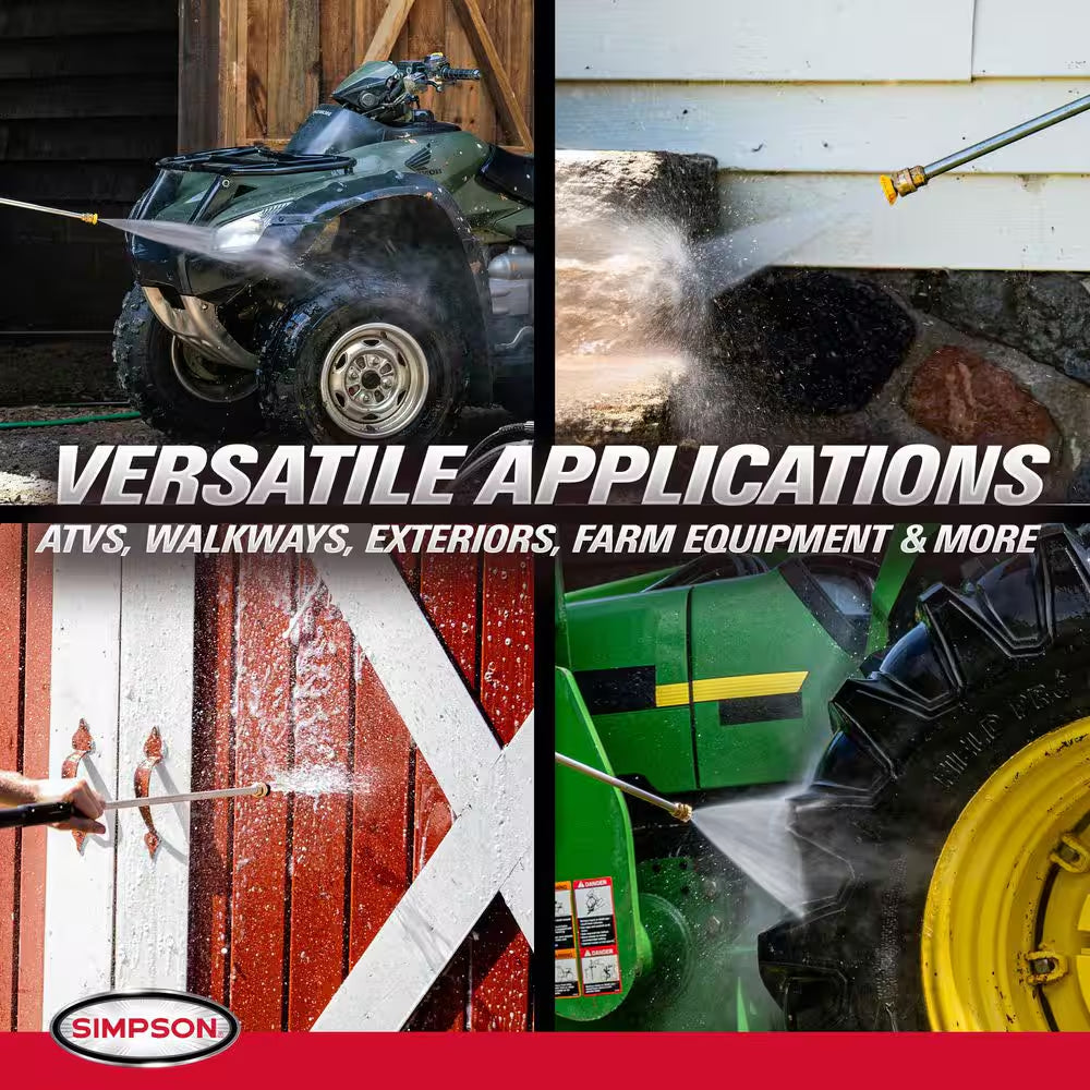 3300 PSI of Pure Power: The Hulk of Pressure Washers with a Honda Heartbeat!